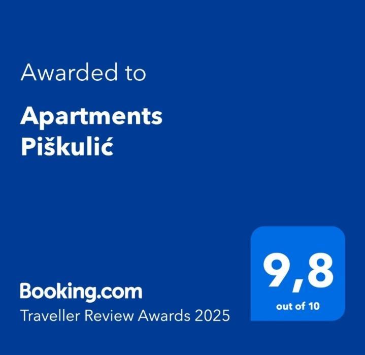 Apartments Piskulic Brodarica  Eksteriør billede